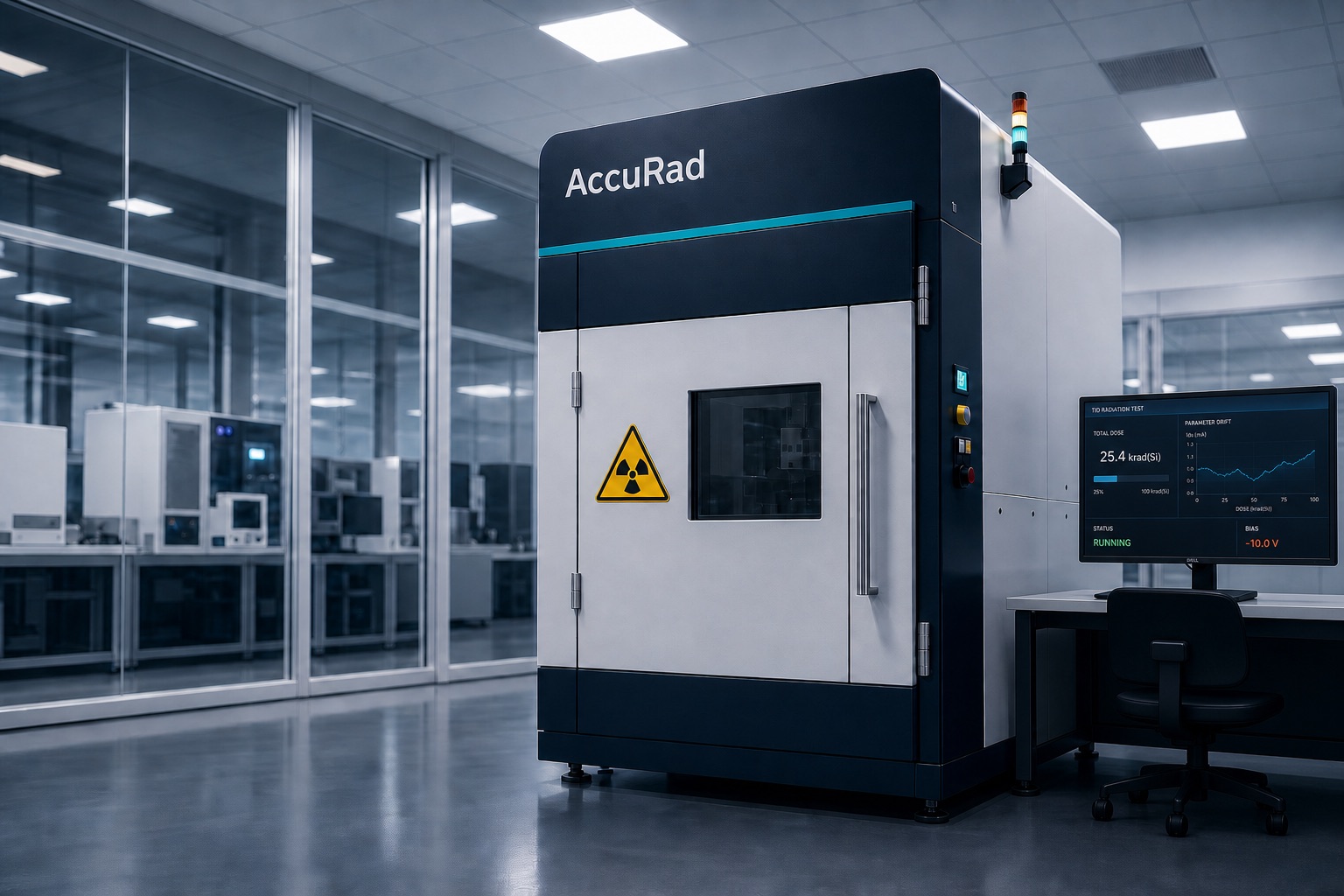 AccuRad TID-X semiconductor X-ray TID system concept